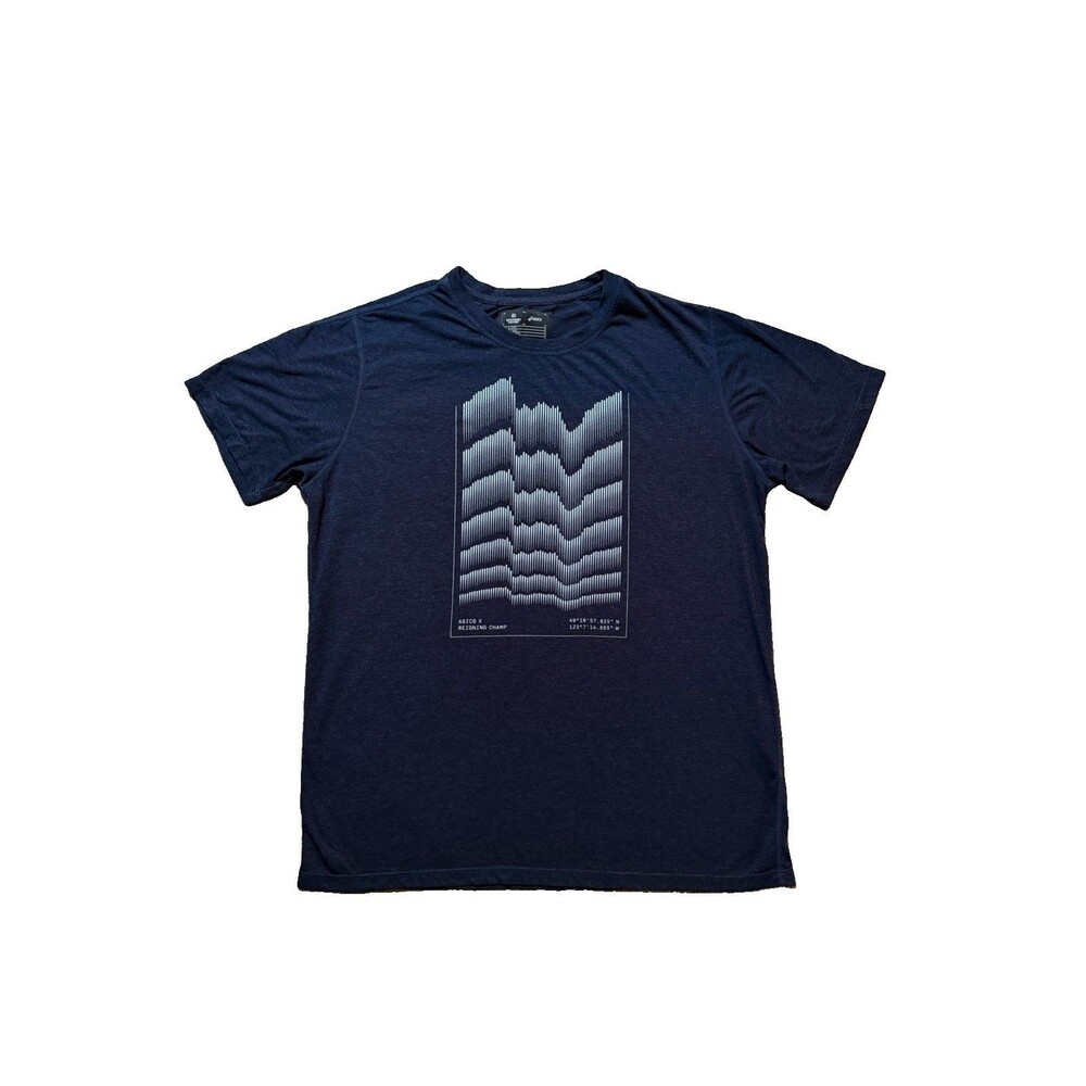 Reigning Champ Merino Ascent Tee - Midnight Size Medium